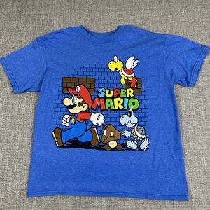 4/$20 Super Mario Bros Nintendo World Boys Graphic Shirt Size SMALL